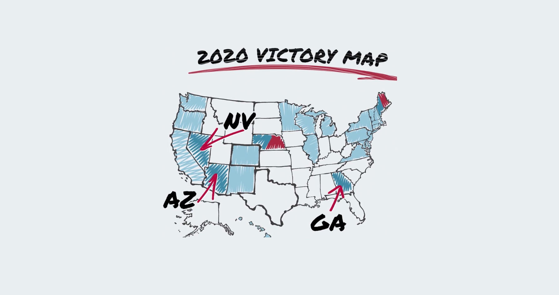202 Victory Map - paths to victory